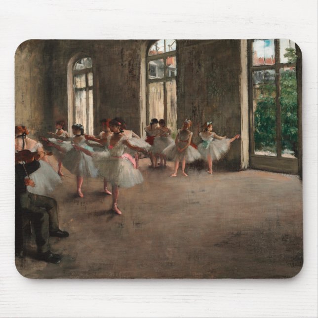 Ballet Rehearsal - Edgar Degas - 1873 Musmatta (Framsidan)
