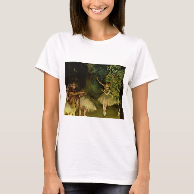 Ballet Rehearsal - Edgar Degas - 1875 T Shirt (Framsida)