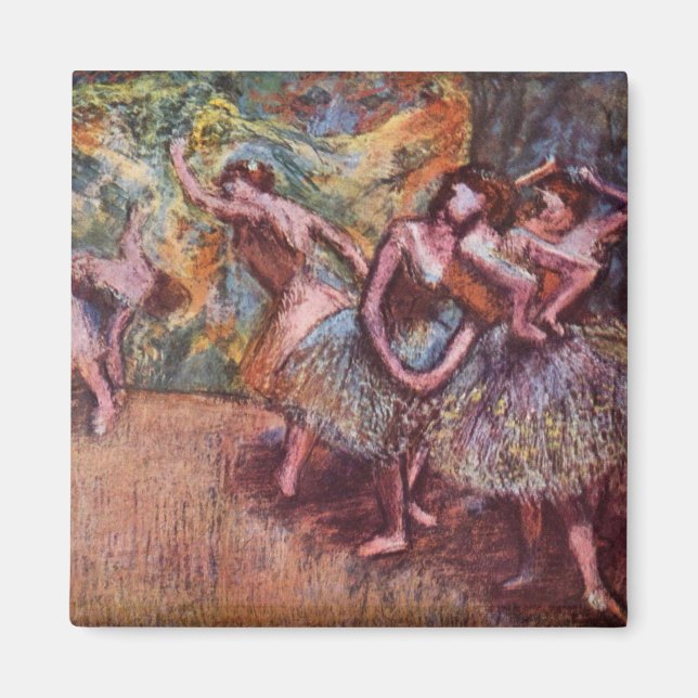 Ballet Rehearsal - Edgar Degas - 1904 Magnet (Framsidan)