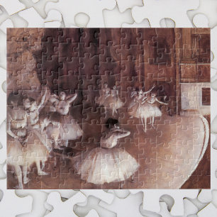 Ballet Rehearsal på scenen av Edgar Degas Pussel