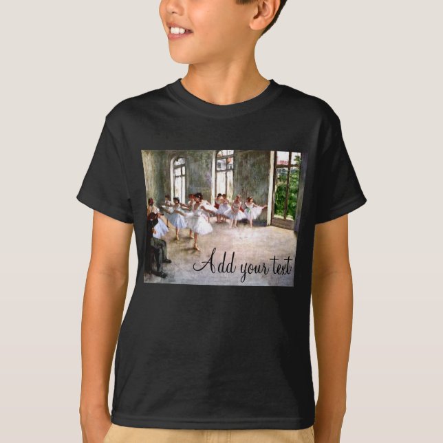 Ballet Rehearsal T Shirt (Framsida)