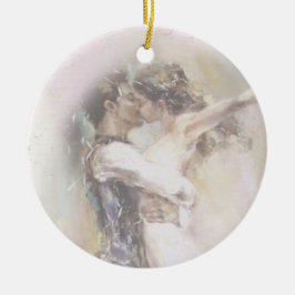 Ballet Romantik Julgransprydnad Keramik