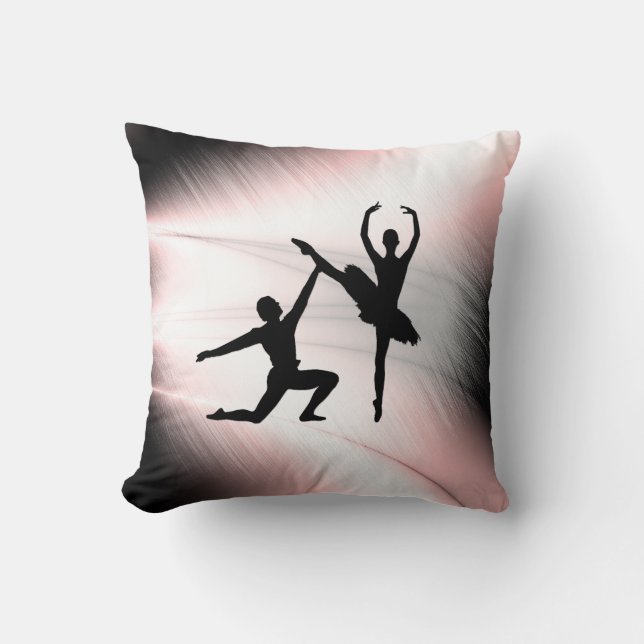 Ballet Rosa par Dance-dekorfärg Kudde (Framsida)