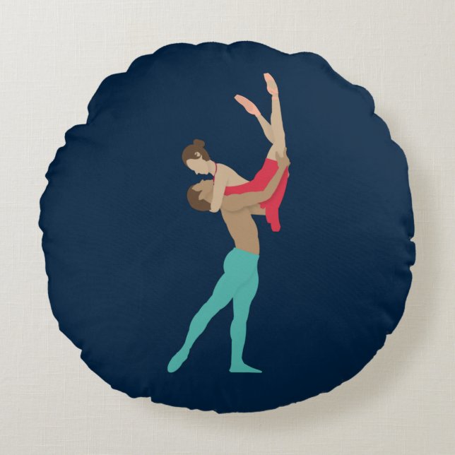 Ballet Rund Kudde (Framsidan)