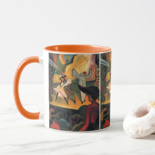 Ballet Russes, Ryska baletten av August Macke Mugg