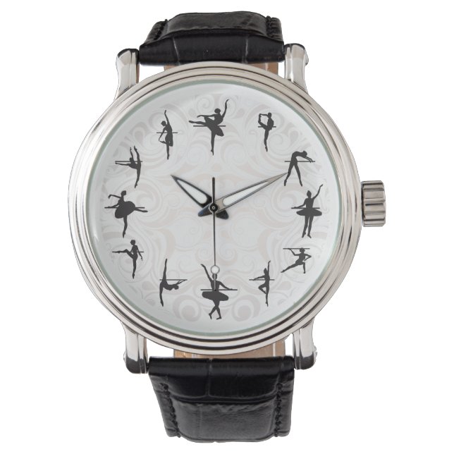 Ballet School Ballerina Dance Teacher Watch Armbandsur (Framsida)