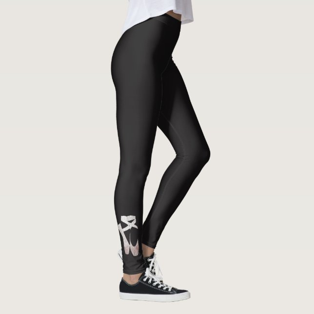 Ballet Shoes Dancer Ballerina Leggings (Höger)