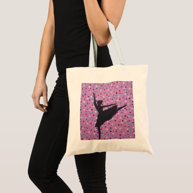 Ballet Silhouette Tygkasse (Framsida (produkt))