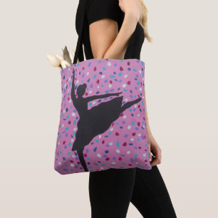Ballet Silhouette Tygkasse