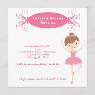 Ballet skäl inbjudningar