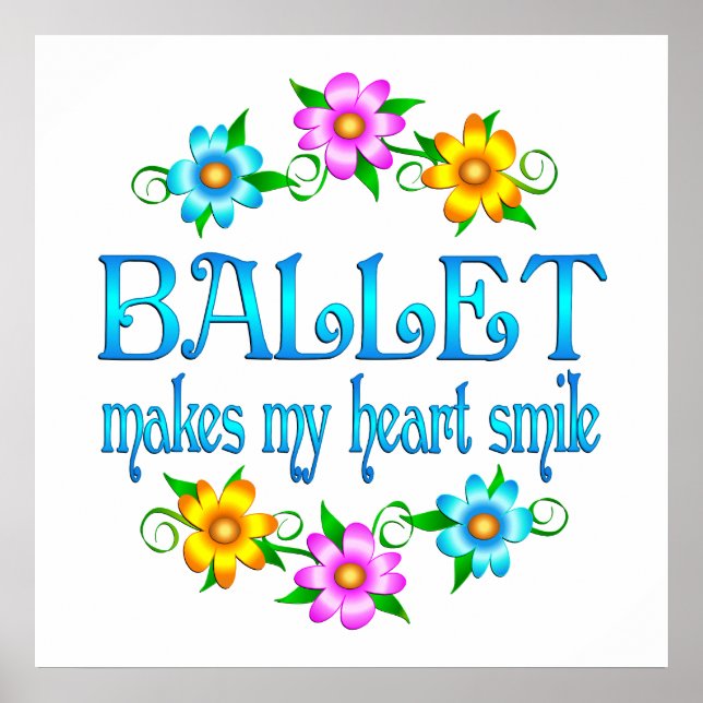 Ballet Smiles Poster (Framsidan)