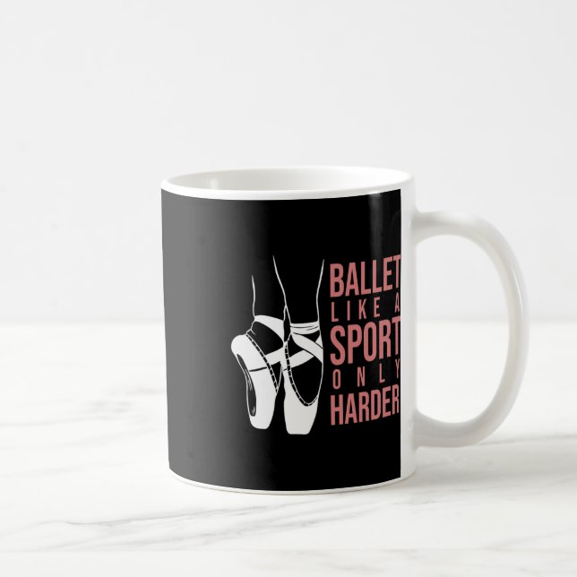 Ballet som idrotten är bara en hårdare än en Point Kaffemugg (Höger)