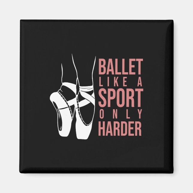 Ballet som idrotten är bara en hårdare än en Point Magnet (Framsidan)