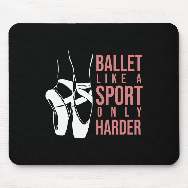 Ballet som idrotten är bara en hårdare än en Point Musmatta (Framsidan)