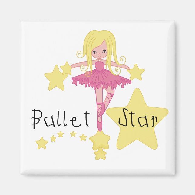 Ballet Stjärnskjortor och presenter Magnet (Framsidan)