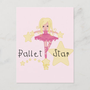 Ballet Stjärnskjortor och presenter Vykort