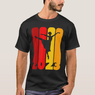 Ballet Student-utbildning för en säck prestanda B T Shirt
