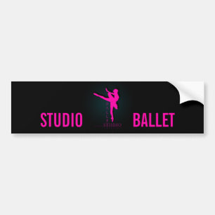 Ballet Studio - Bumper Sticker Bildekal