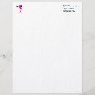 Ballet Studio - Letterhead Brevhuvud