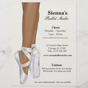 Ballet Studio Reklamblad