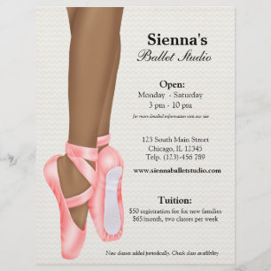 Ballet Studio Reklamblad