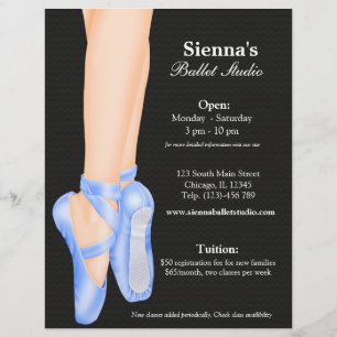 Ballet Studio Reklamblad