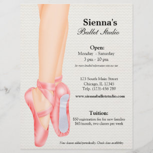 Ballet Studio Reklamblad