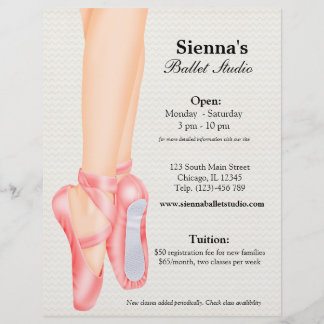 Ballet Studio Reklamblad