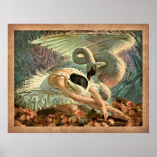 Ballet svan Sjö Poster