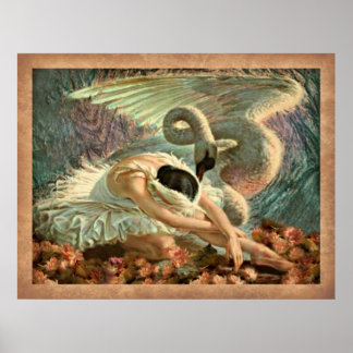 Ballet svan Sjö Poster
