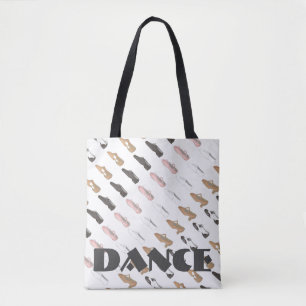 Ballet Tap Jazz Lyrical Dance Shoes Dancer Bag Tygkasse