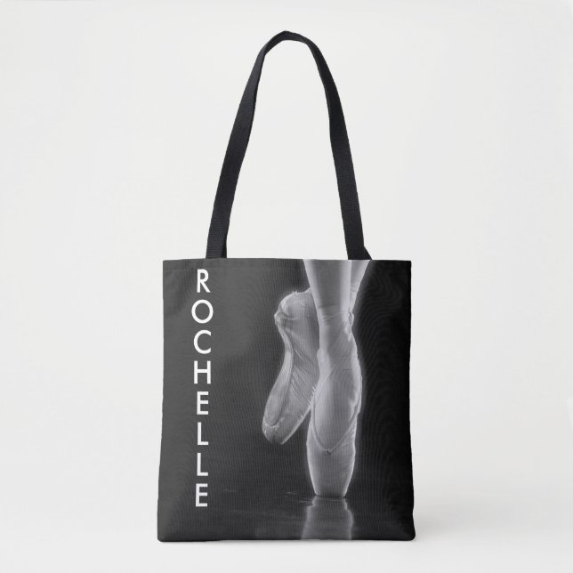 Ballet Toe Shoes Pointe Shoes Personlig Tygkasse (Framsida)