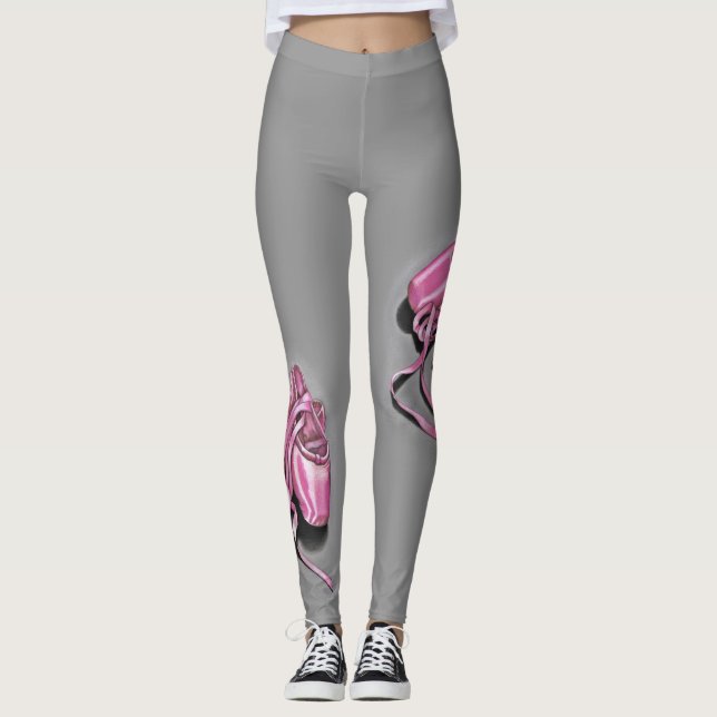 Ballet Tofflor Leggings (Framsida)