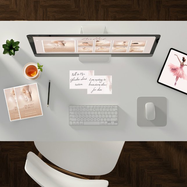 Ballet Tofflor Post-it-anteckningar Post-it Block (Skapare uppladdad)