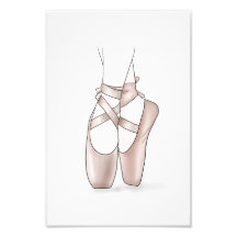 Ballet Tofflor Poster Ballet Shoes-flickor