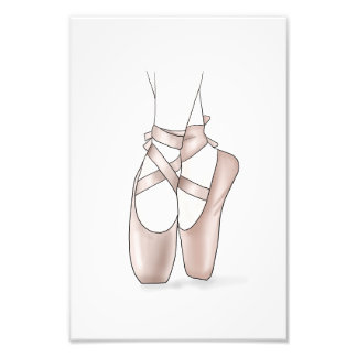Ballet Tofflor Poster Ballet Shoes-flickor