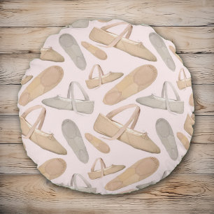 Ballet Tofflor Rund Kudde