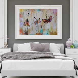 Ballet Trio Fototryck