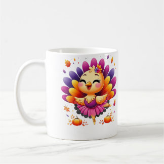 Ballet Turkey Ballet Dancer Fall Dance Girls Thank Kaffemugg