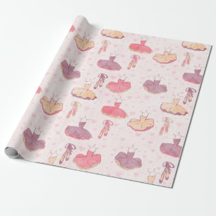 Ballet Tutu Dress och Pointe skor Presentpapper