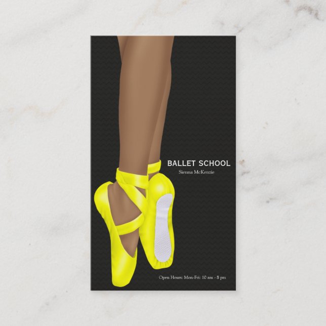 Ballet Visitkort (Framsida)