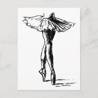 Ballet Vykort