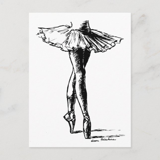 Ballet Vykort (Framsida)