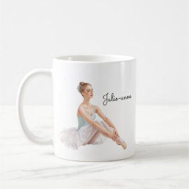 Ballet Woman Personlig Kaffemugg