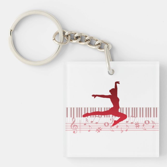 Balletdansare på ett tangentbord     (Framsidan)