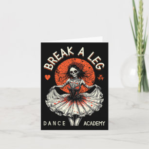 Balletdansare Zombie Ballerina Dansakademi Rolig Kort