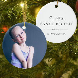 Balletföreställning Foto och text  Julgransprydnad Keramik