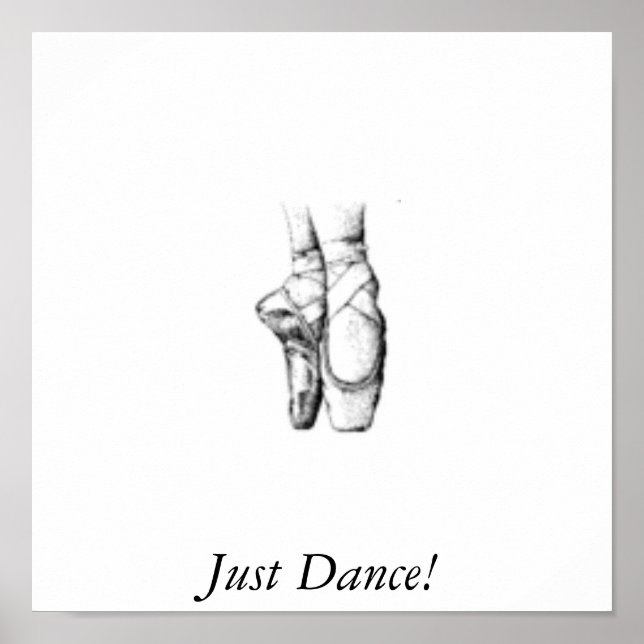 Balletskor2, Just Dance! Poster (Framsidan)