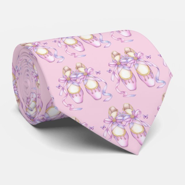 Balletskor Balettuppträdande Ballerina slips (Rullad)