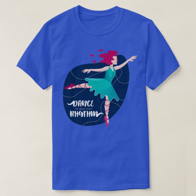 Ballett av figur t shirt (Design framsida)